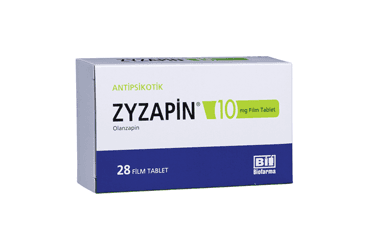 ZYZAPIN 10 MG 28 FILM KAPLI TABLET İlaç Görseli