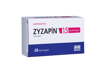 ZYZAPIN 15 MG 28 FILM KAPLI TABLET İlaç Görseli