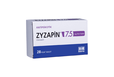 ZYZAPIN 7,5 MG 28 FILM KAPLI TABLET İlaç Görseli