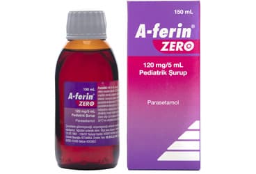 A-FERIN ZERO 120 MG/5 ML PEDIATRIK SURUP İlaç Görseli