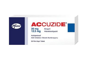 ACCUZIDE 20 MG/12,5 MG 30 FILM TABLET İlaç Görseli