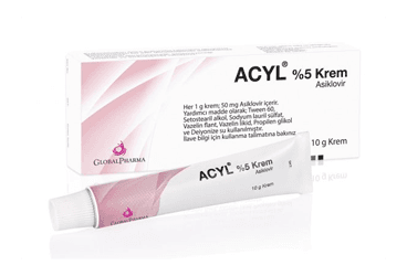 ACYL %5 10 GR KREM İlaç Görseli