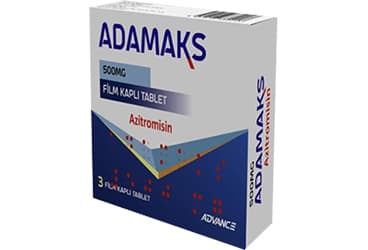 ADAMAKS 500 MG FILM KAPLI TABLET (3 TABLET) İlaç Görseli