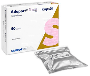 ADOPORT 1 MG 50 KAPSUL İlaç Görseli