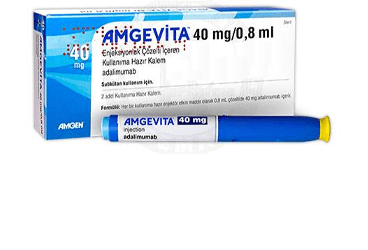 AMGEVITA 40 MG/0,8 ML ENJEKSIYONLUK COZELTI ICEREN KULLANIMA HAZIR KALEM (2 ADET) İlaç Görseli