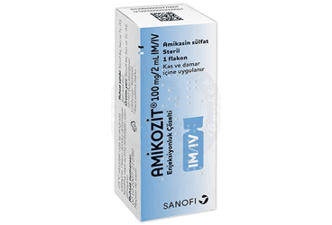 AMIKOZIT 100 MG 1 FLAKON İlaç Görseli