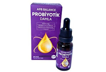 APB BALANCE PROBIYOTIK TAKVIYE EDICI GIDA ORAL DAMLA 20 ml şişe İlaç Görseli