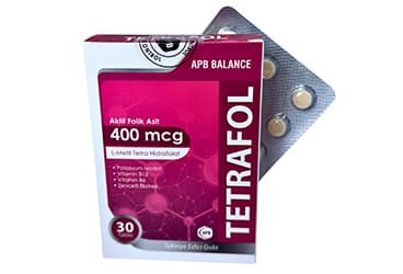 APB BALANCE TETRAFOL TAKVIYE EDICI GIDA TABLET 30 tablet İlaç Görseli