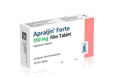 APRALJIN FORTE 550 MG 20 FILM TABLET İlaç Görseli