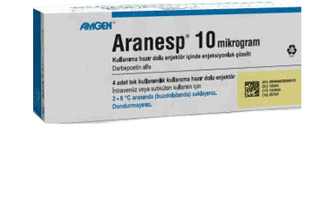 ARANESP 10 MCG/0,4 ML ENJEKSIYONLUK COZELTI ICEREN KULLANIMA HAZIR ENJEKTOR İlaç Görseli