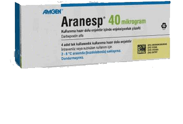 ARANESP 40 MCG/0,4 ML ENJEKSIYONLUK COZELTI ICEREN KULLANIMA HAZIR ENJEKTOR İlaç Görseli