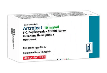 ARTROJECT 10 MG/1 ML S.C. ENJEKSIYONLUK COZELTI ICEREN KULLANIMA HAZIR SIRINGA (1 ADET) İlaç Görseli