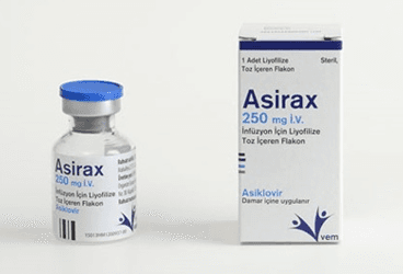 ASIRAX 250 MG IV INF. ICIN LIYO. TOZ.ICEREN FLAKON İlaç Görseli