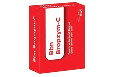 BBN BROPOZYM-C PAPAYA VE ZERDECAL EKSTRESI ICEREN TAKVIYE EDICI GIDA 30 tablet İlaç Görseli