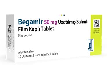 BEGAMIR 50 MG UZATILMIS SALIMLI 30 FILM TABLET İlaç Görseli