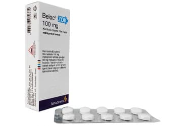 BELOC ZOK 100 MG KONTROLLU SALIMLI 20 FILM TABLET İlaç Görseli