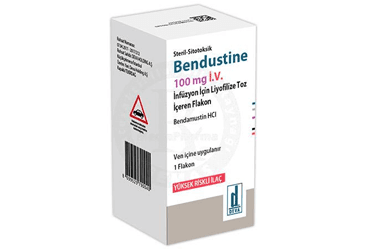 BENDUSTINE 100 MG IV INFUZYON ICIN LIYOFILIZE TOZ ICEREN FLAKON İlaç Görseli