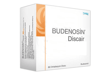 BUDENOSIN DISCAIR 200 MCG INHALASYON ICIN TOZ  60 DOZ İlaç Görseli