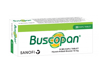 BUSCOPAN 10 MG KAPLI TABLET (20 TABLET) İlaç Görseli