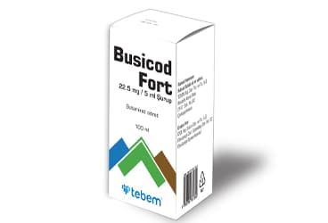 BUSICOD FORT 22.5 MG/5 ML SURUP İlaç Görseli