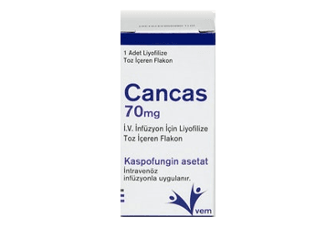 CANCAS 70 MG IV INFUZYON ICIN LIYOFILIZE TOZ ICEREN FLAKON İlaç Görseli