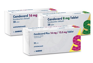CANDECARD 8 MG 28 TABLET İlaç Görseli