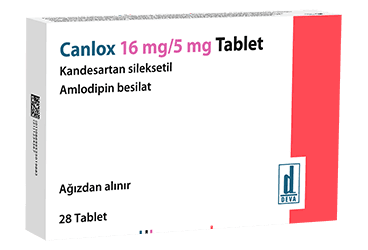 CANLOX 16 MG/5 MG TABLET (28 TABLET) İlaç Görseli