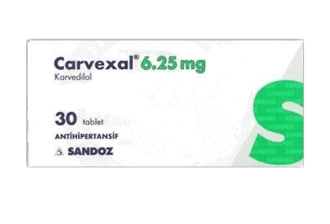 CARVEXAL 6,25 MG 30 TABLET İlaç Görseli
