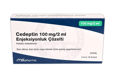 CEDEPTIN 100 MG / 2 ML ENJEKSIYONLUK COZELTI 10 AMPUL İlaç Görseli