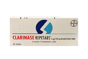 CLARINASE REPETABS 20 TABLET İlaç Görseli