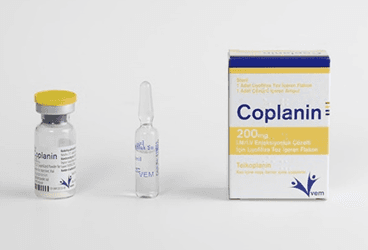 COPLANIN 200 MG IM/IV ENJ. COZ. ICIN LIYOFILIZE TOZ ICEREN 1 FLAKON İlaç Görseli