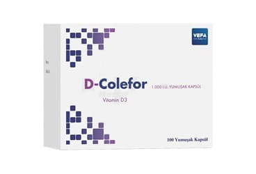 D-COLEFOR-1000-IU-YUMUSAK-KAPSUL (100) İlaç Görseli