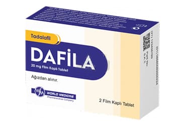 DAFILA 20 MG FILM KAPLI TABLET (8 TABLET) İlaç Görseli