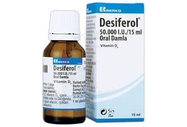 DESIFEROL S 50000 IU/ 15 ML ORAL DAMLA, COZELTI İlaç Görseli