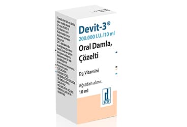 DEVIT-3 200.000 IU/ 10 ML ORAL DAMLA, COZELTI İlaç Görseli