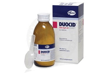 DUOCID 250 MG/ 5 ML ORAL SUSPANSIYON ICIN KURU TOZ (100 ML) İlaç Görseli