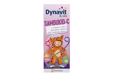 DYNAVIT KIDS SAMBUKID-C SIVI TAKVIYE EDICI GIDA 150 ml şişe İlaç Görseli