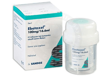 EBETAXEL 100 MG/16,6ML IV INF. ICIN KON.COZ.ICEREN FLAKON İlaç Görseli