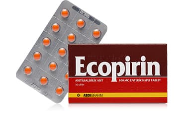 ECOPIRIN 100 MG 30 ENTERIK TABLET İlaç Görseli