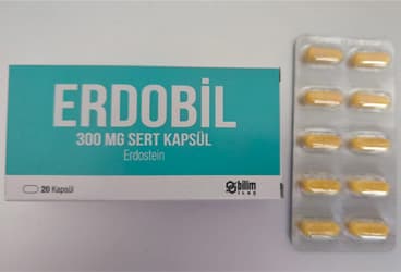 ERDOBIL 300 MG SERT KAPSUL (20 KAPSUL) İlaç Görseli