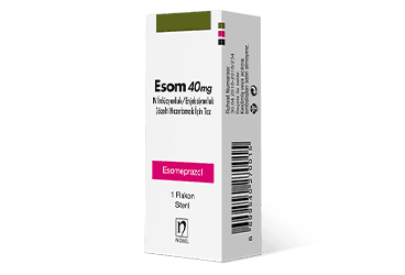 ESOM 40 MG I.V. INFUZYONLUK / ENJEKSIYONLUK COZELTI HAZIRLAMAK ICIN TOZ (1 FLAKON) İlaç Görseli