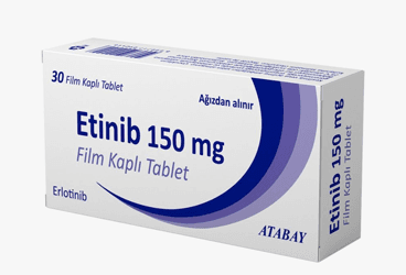 ETINIB 150 MG FILM KAPLI TABLET (30 Tablet) İlaç Görseli