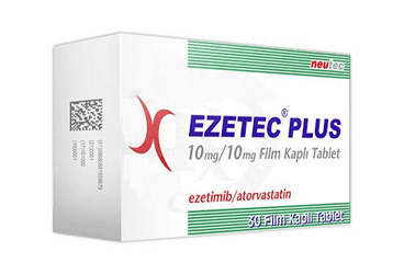 EZETEC PLUS 10 MG/10 MG FILM KAPLI TABLET (30 TABLET) İlaç Görseli