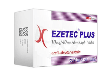 EZETEC PLUS 10 MG/40 MG FILM KAPLI TABLET (30 TABLET) İlaç Görseli