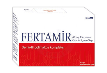 FERTAMIR 40 MG EFERVESAN GRANUL ICEREN SASE İlaç Görseli