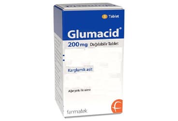 GLUMACID 200 MG DAGILABILIR TABLET (5 TABLET) İlaç Görseli