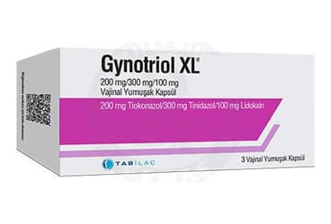 GYNOTRIOL XL 200 MG/300 MG/100 MG VAJINAL YUMUŞAK KAPSUL İlaç Görseli