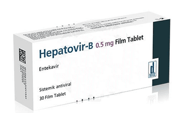 HEPATOVIR-B 0,5 MG 30 FILM TABLET İlaç Görseli