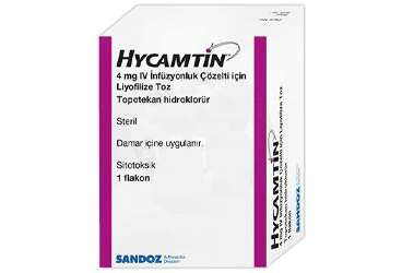 HYCAMTIN IV LIYOFILIZE TOZ ICEREN ENJEKTABL FLAKON (4 MG 1 FLAKON) İlaç Görseli