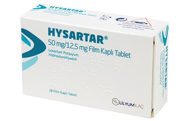 HYSARTAR 50 MG/12,5 MG 28 FILM KAPLI TABLET İlaç Görseli